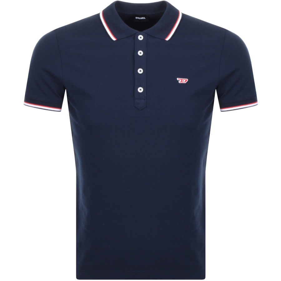 Alternative Image for ProductDiesel T Randy Polo T Shirt Navy1